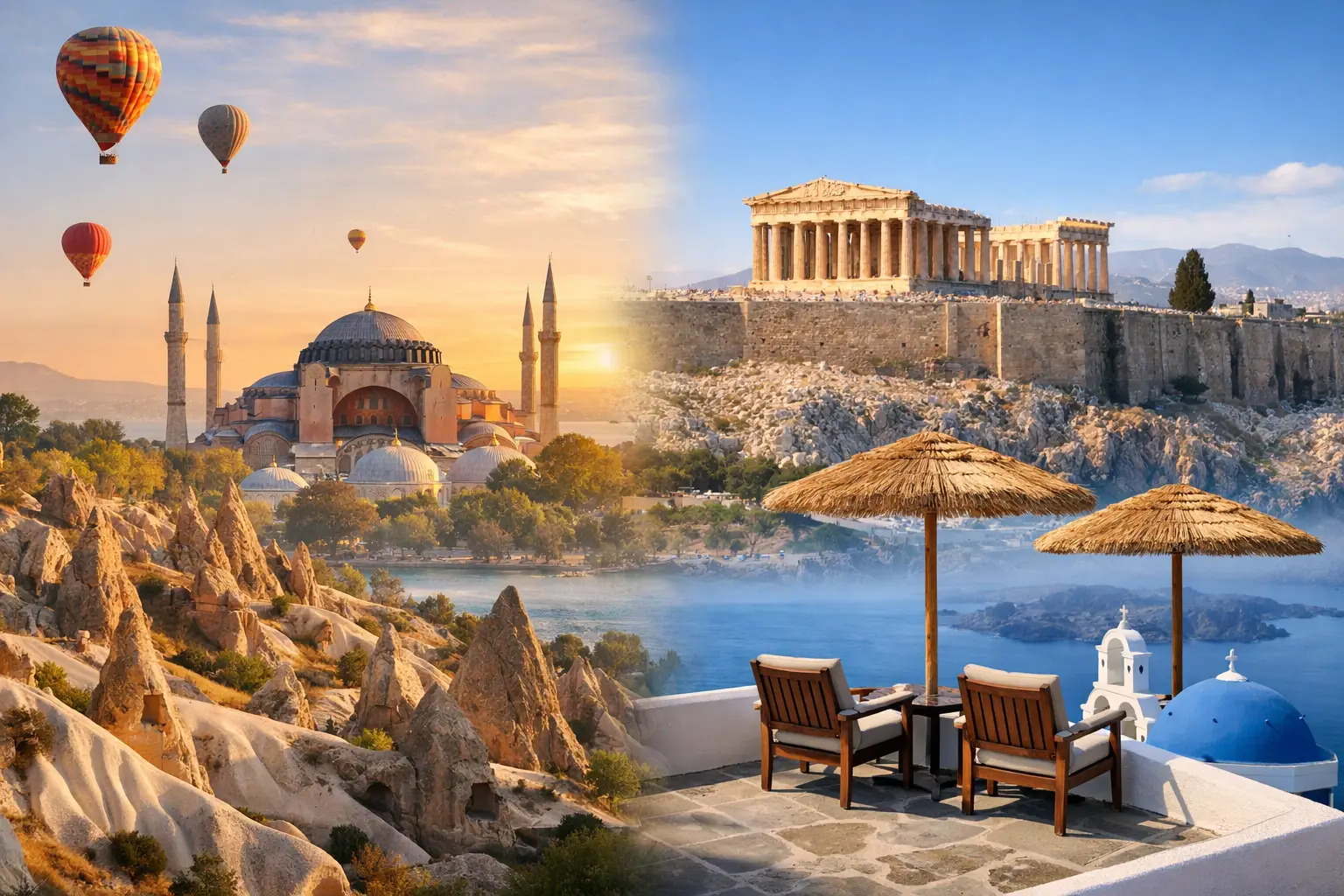 Turkey and Athens Tour Package Options
